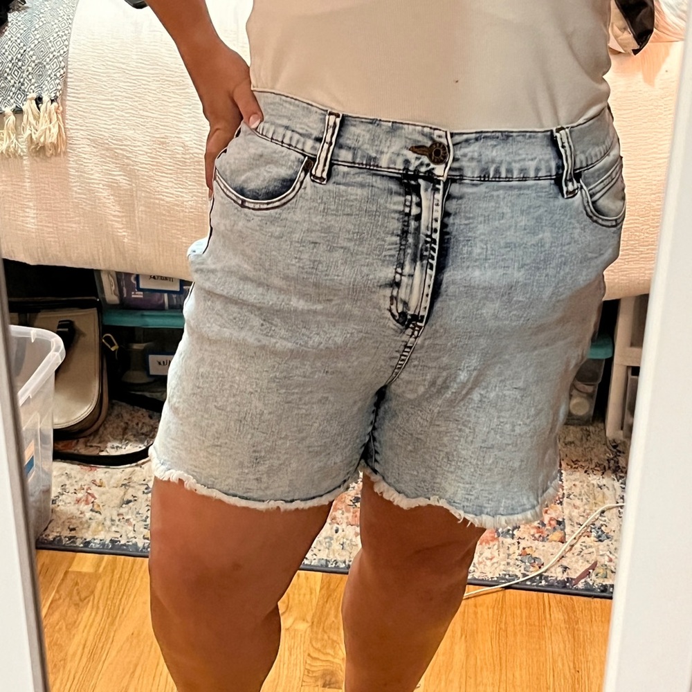 Celebrity Pink Denim Shorts